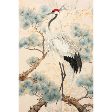 Peinture de Grue Japonaise
